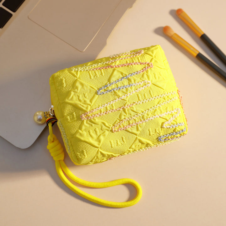 Elegante Reißverschluss Kosmetiktasche
