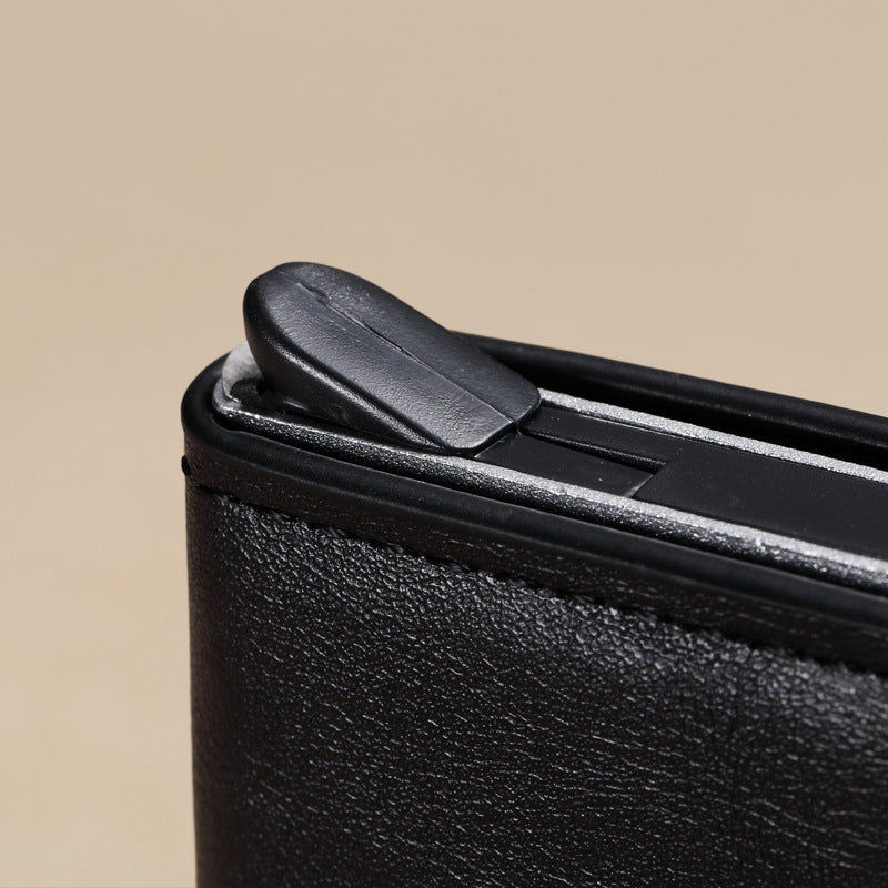 RFID-Blockierende Leder-Kartenhalter Karnz