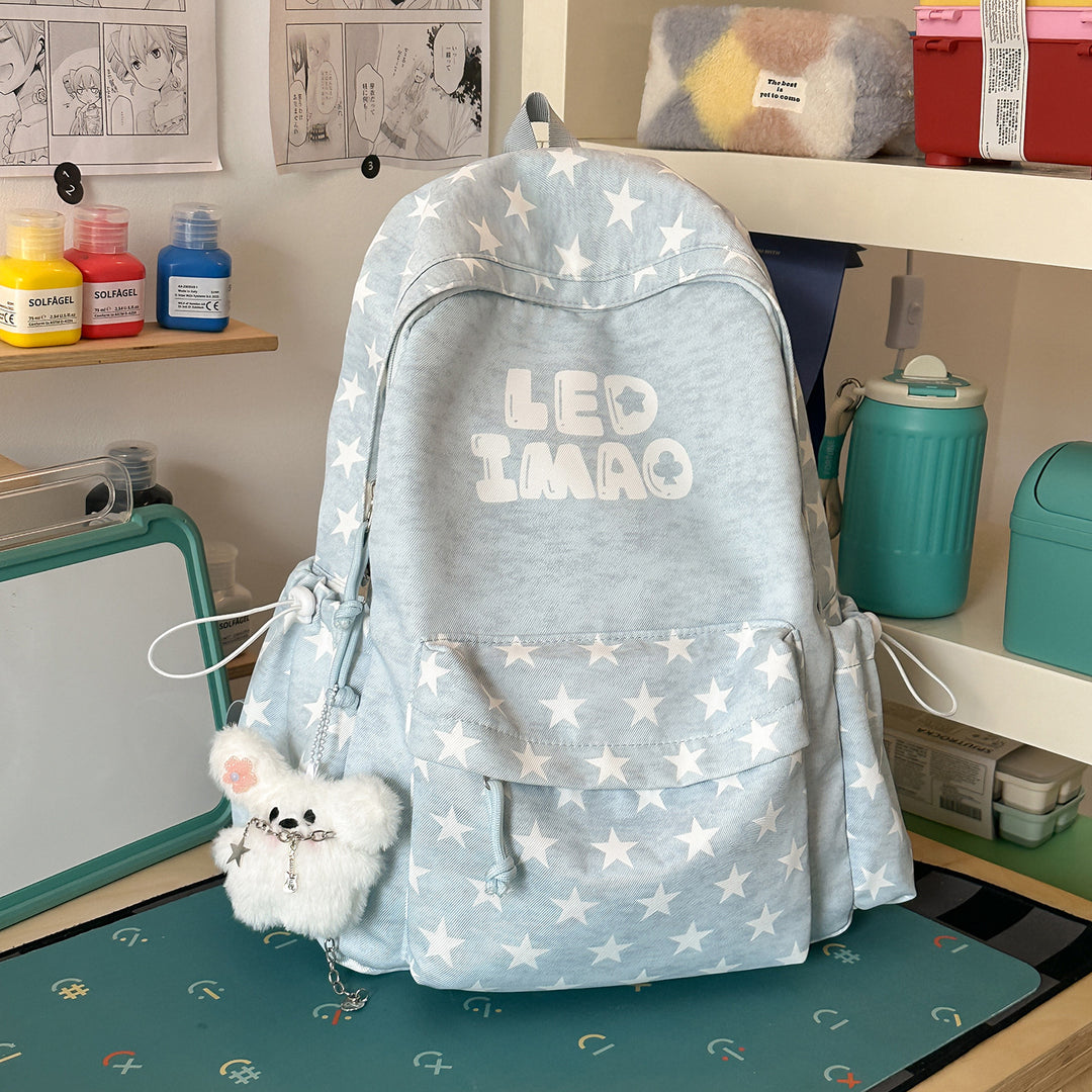 Fun Sternenmuster Rucksack Karnz