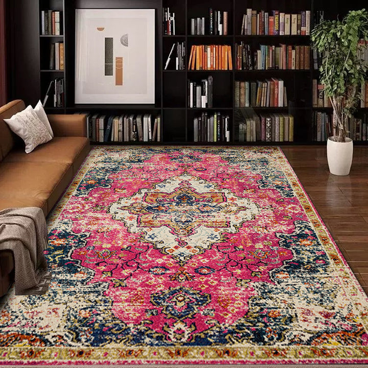 Vintage-inspirierter Bohemian-Teppich