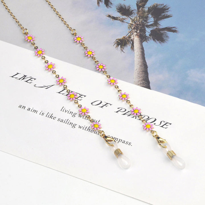 Floral Design Eyewear Chain Karnz
