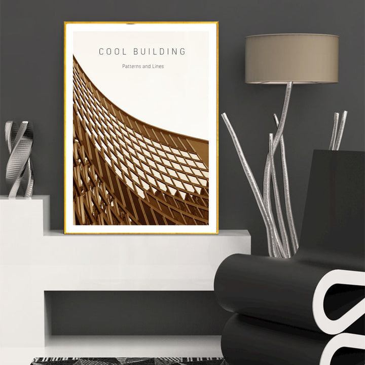 Moderne Geometrische Wandkunst