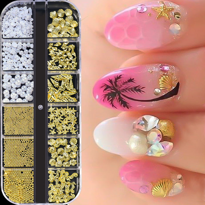 Dekoratives Nagelkunst Zubehörset
