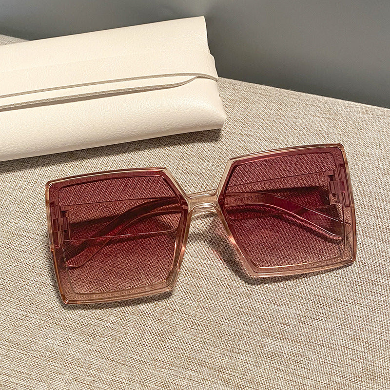 Damen quadratische Sonnenbrille mit robustem Rahmen und stylischem Design Karnz