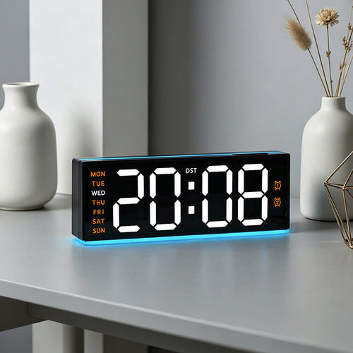 Digitaler Wecker mit großem LED-Display und multifunktionalen Alarmfunktionen Karnz