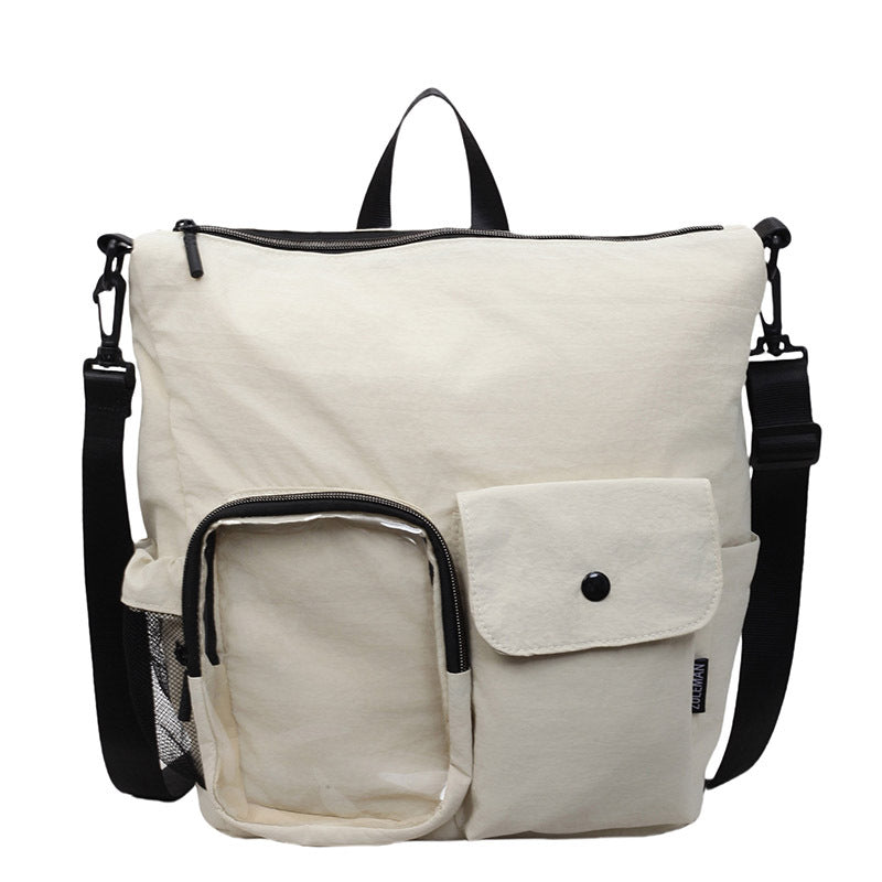 Multi-Pocket Utility Schultertasche Karnz