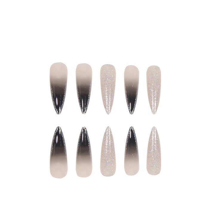 Glamouröse Stiletto Press-On Nail Set Karnz
