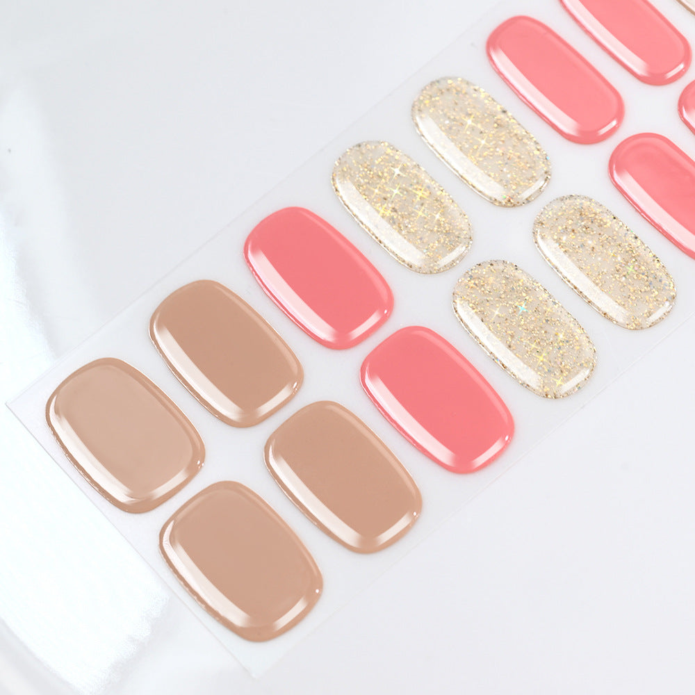 Premium Glänzende Gel-Nagelspitzen Set