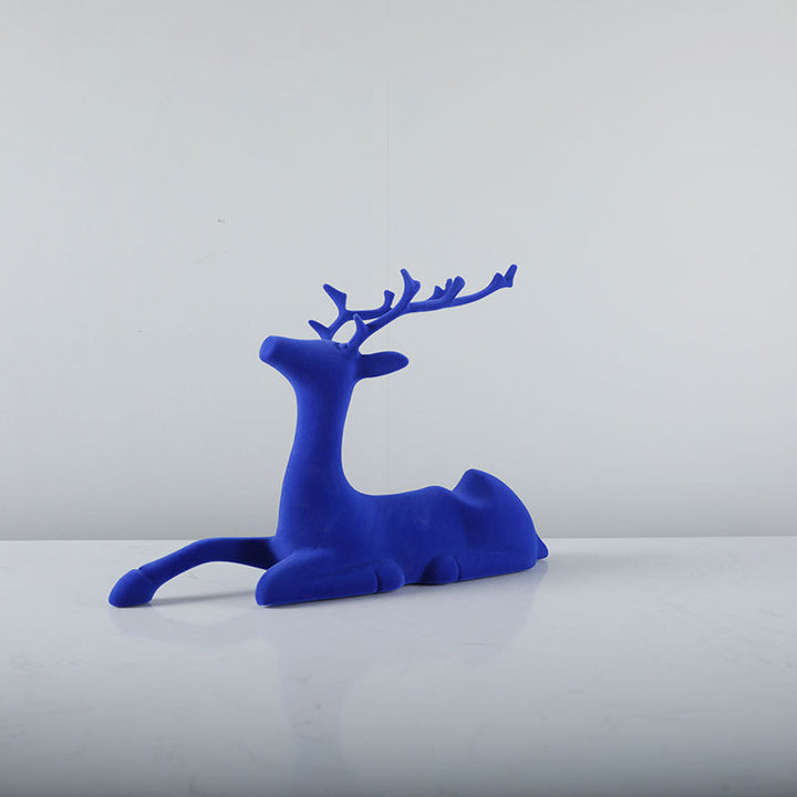 Künstlerische dekorative Rentierfigur