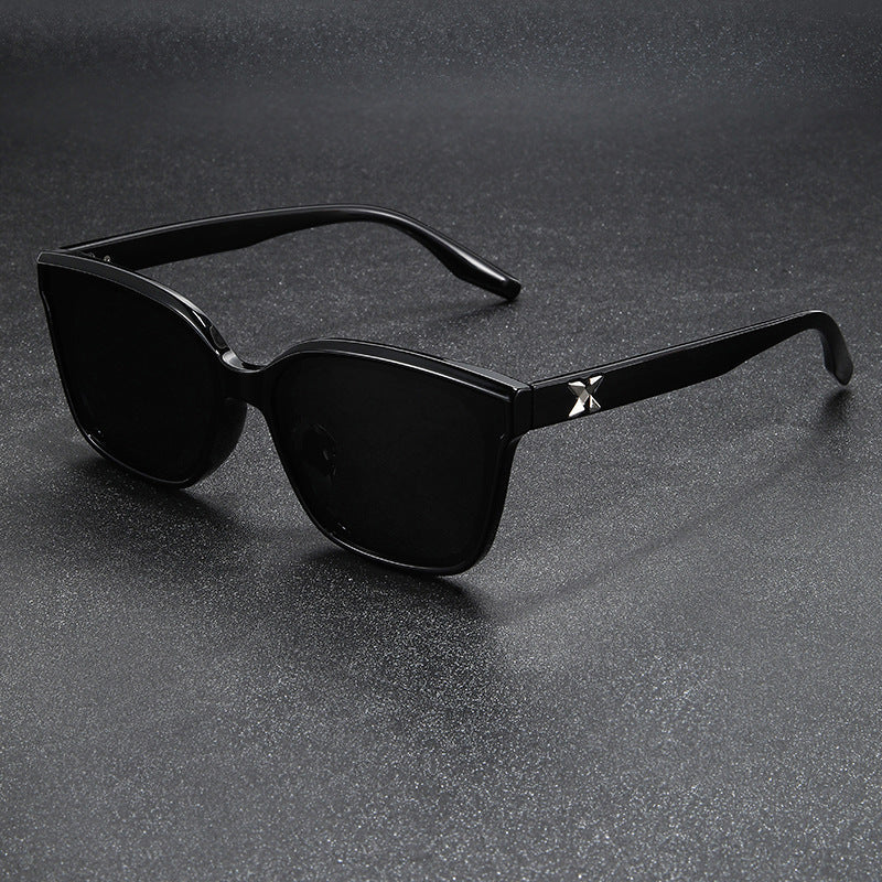 Damen modische Sonnenbrille im quadratischen Design mit hochwertigem UV-Schutz Karnz