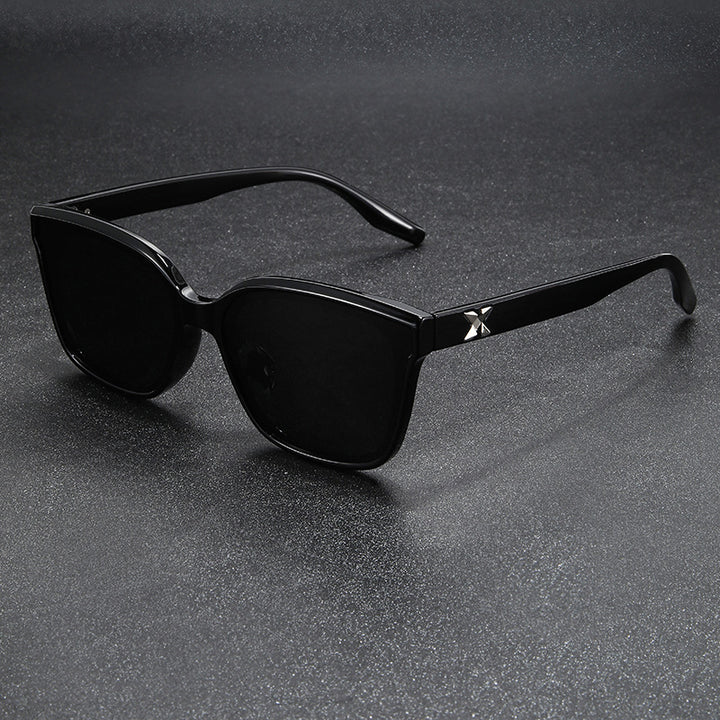 Damen modische Sonnenbrille im quadratischen Design mit hochwertigem UV-Schutz Karnz