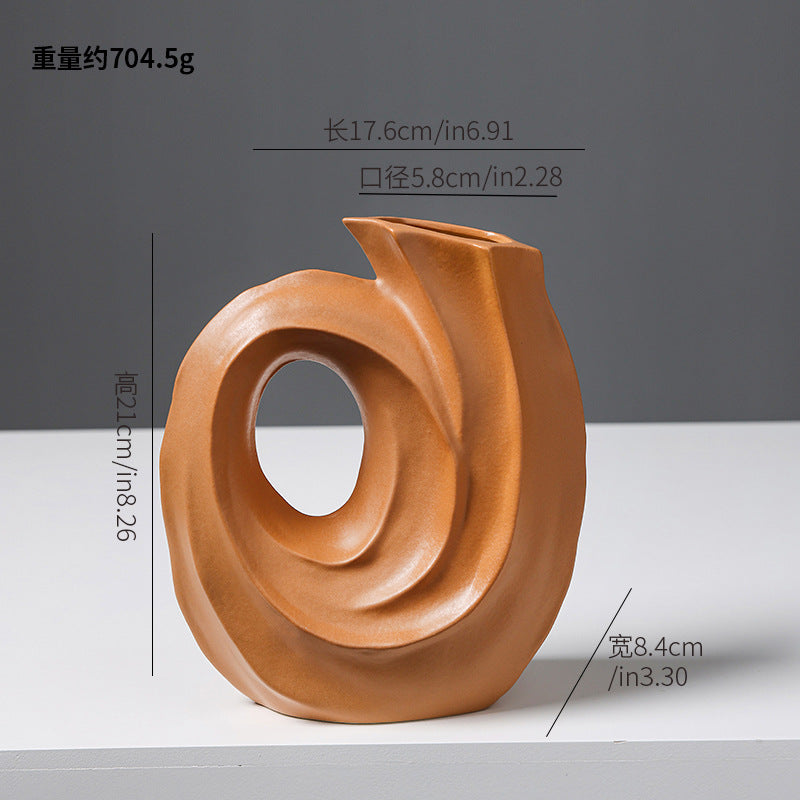 Künstlerische dekorative Keramikvase