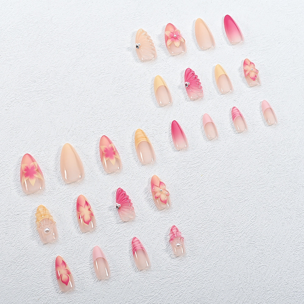 Florales Design Press-On Nagel Set