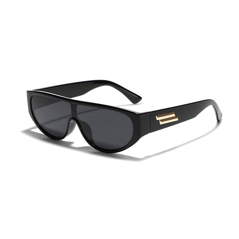 Damen sportliche Sonnenbrille mit maßgeschneidertem Rahmen Karnz