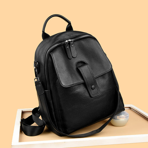Veganer Leder Multifunktionaler Rucksack Karnz