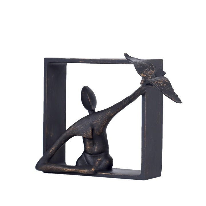 Abstrakte Figurative Kunstskulptur