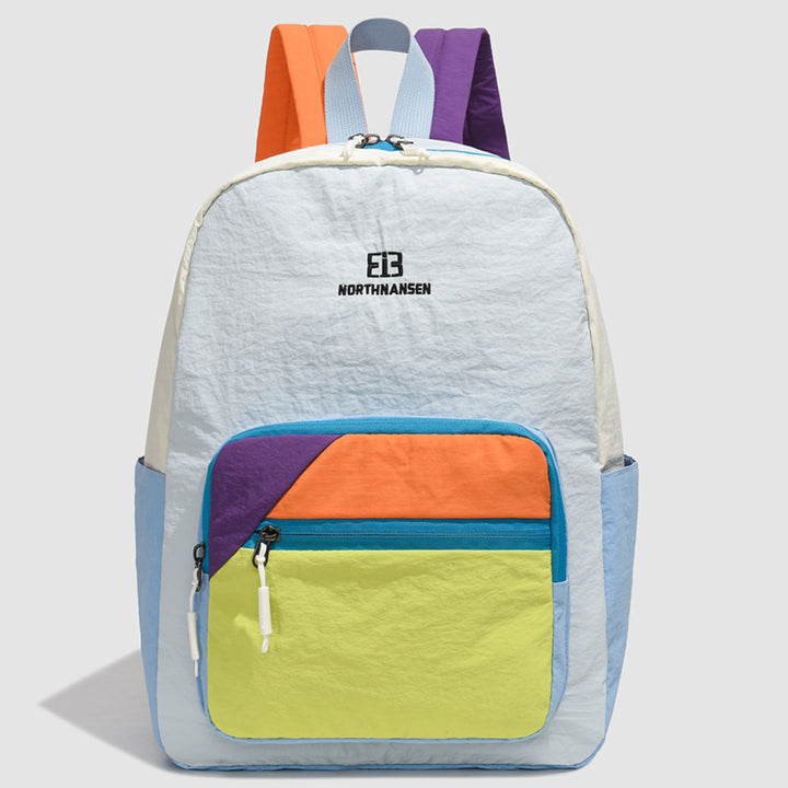 Farbblockierte lässige Rucksack