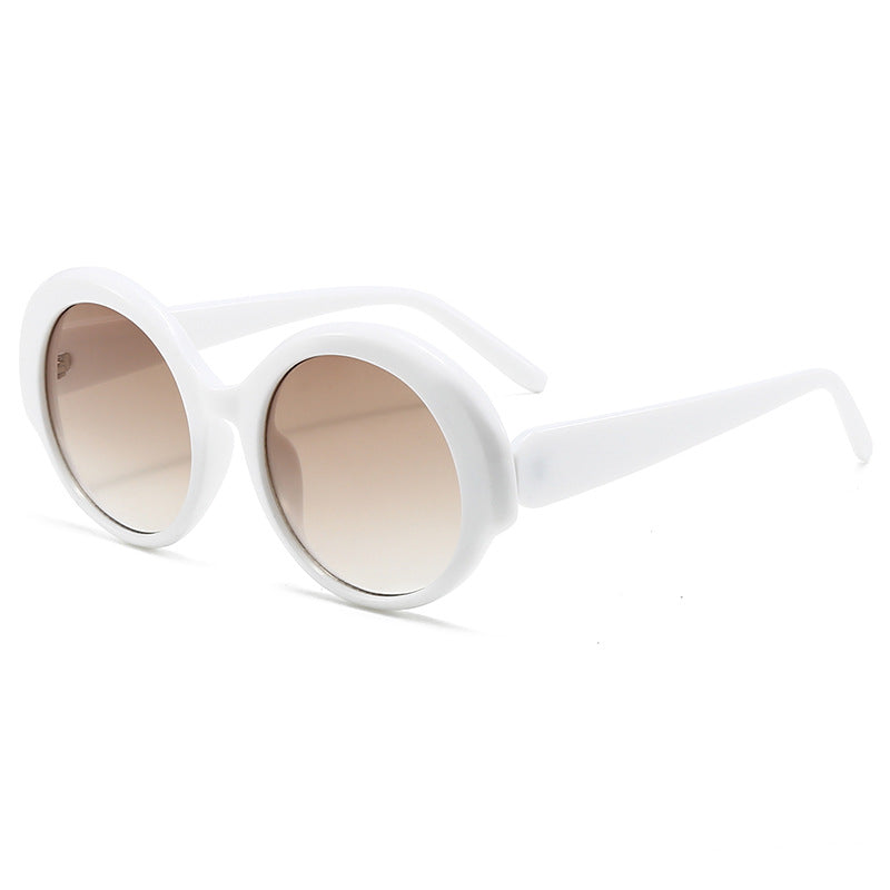 Damen modische runde Designer-Sonnenbrille Karnz