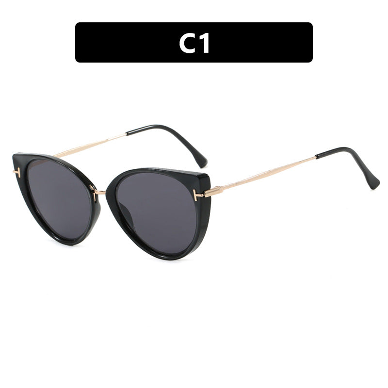 Damen modische Katzenaugen Sonnenbrille Karnz