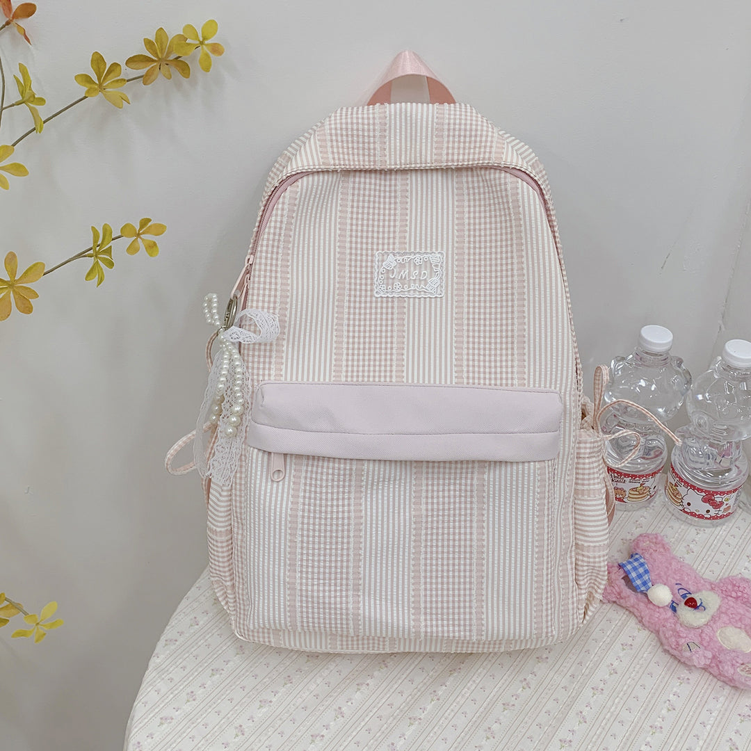 Süßes Karodesign-Rucksack Karnz