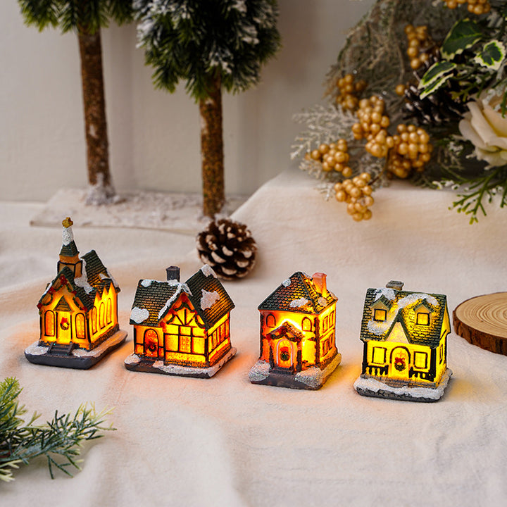 Beleuchtete Weihnachtsdekorationsfigur Karnz
