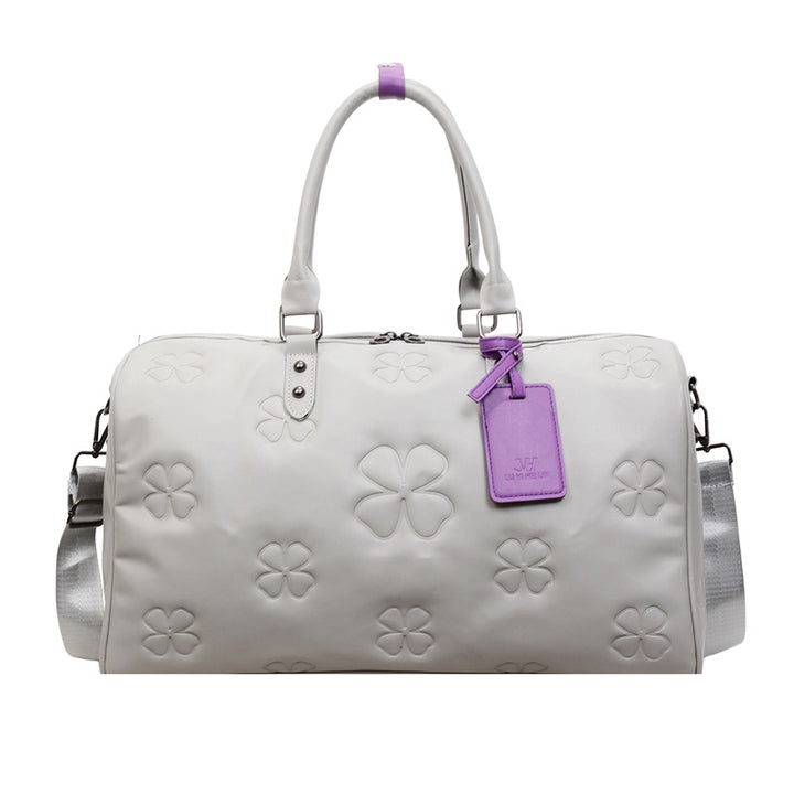 Stylische geprägte Reisetasche