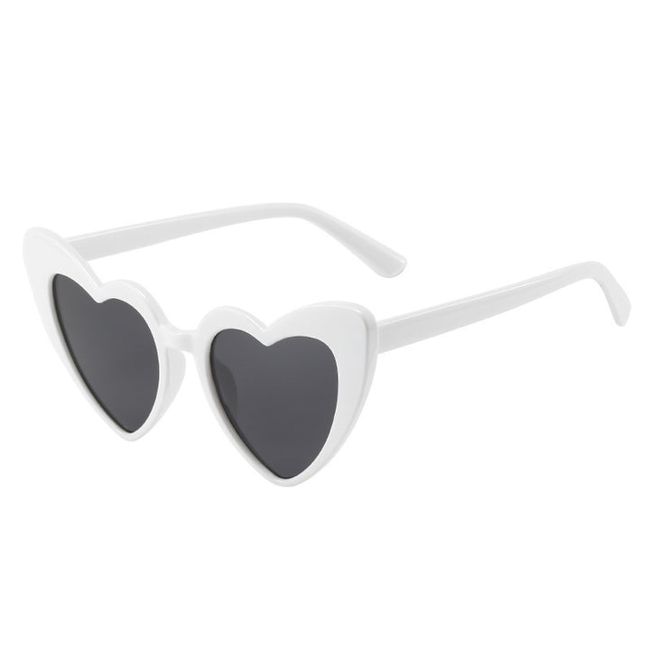 Herzförmige Mode-Sonnenbrille Karnz