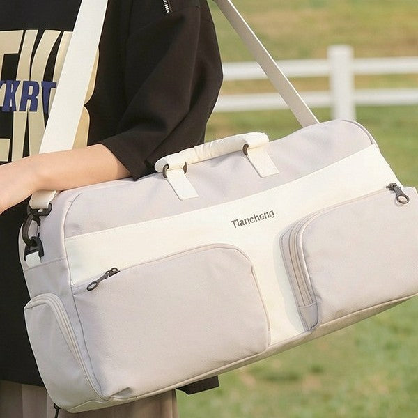 Vielseitige Mehrzweck-Gym-Tasche mit mehreren Fächern
