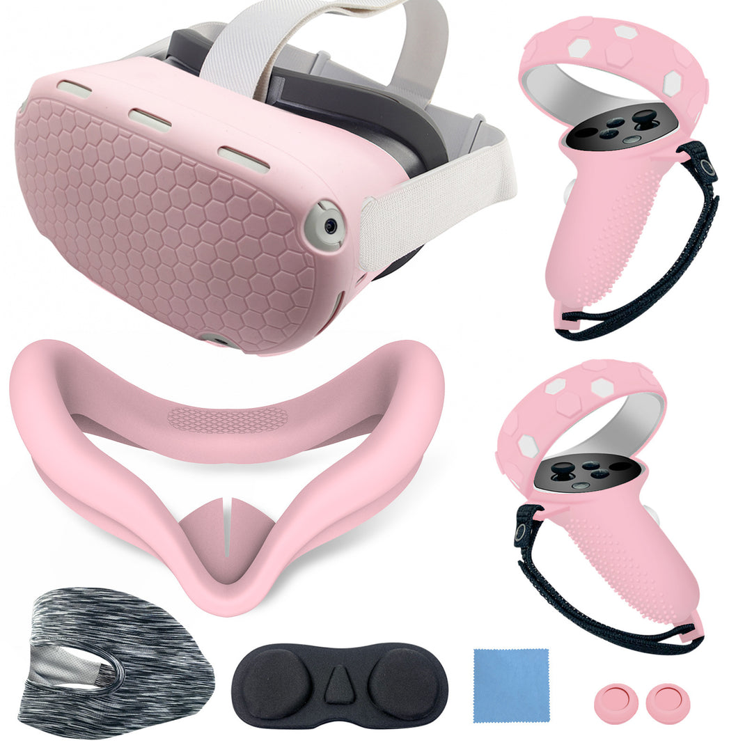 VR-Headset mit Ergonomischem Haltebügel und Schutzhülle Karnz