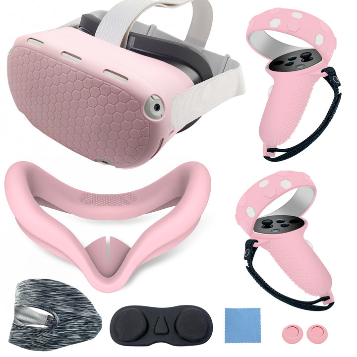 VR-Headset mit Ergonomischem Haltebügel und Schutzhülle Karnz