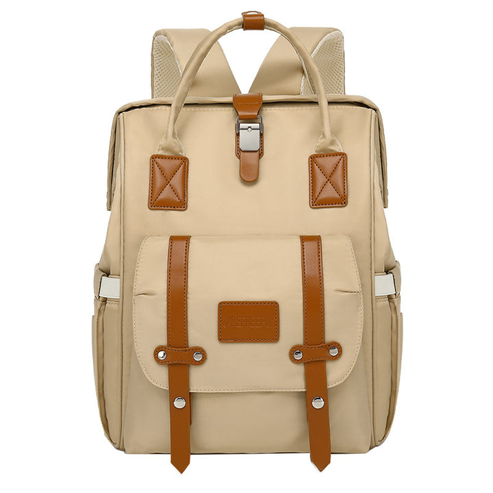 Stylischer Mehrfach-Taschen Bogen Rucksack Karnz