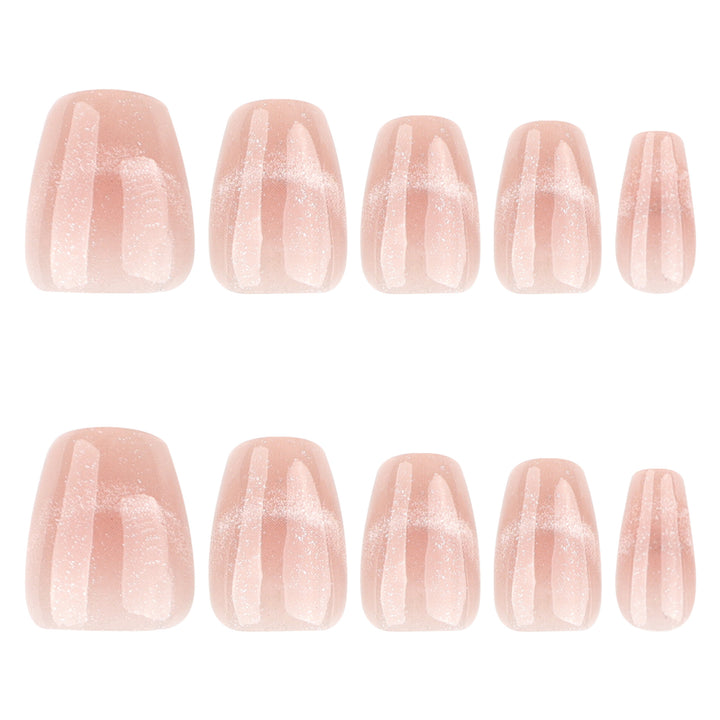 Elegante Nageldesigns mit Glitzer und Farbverlauf Karnz