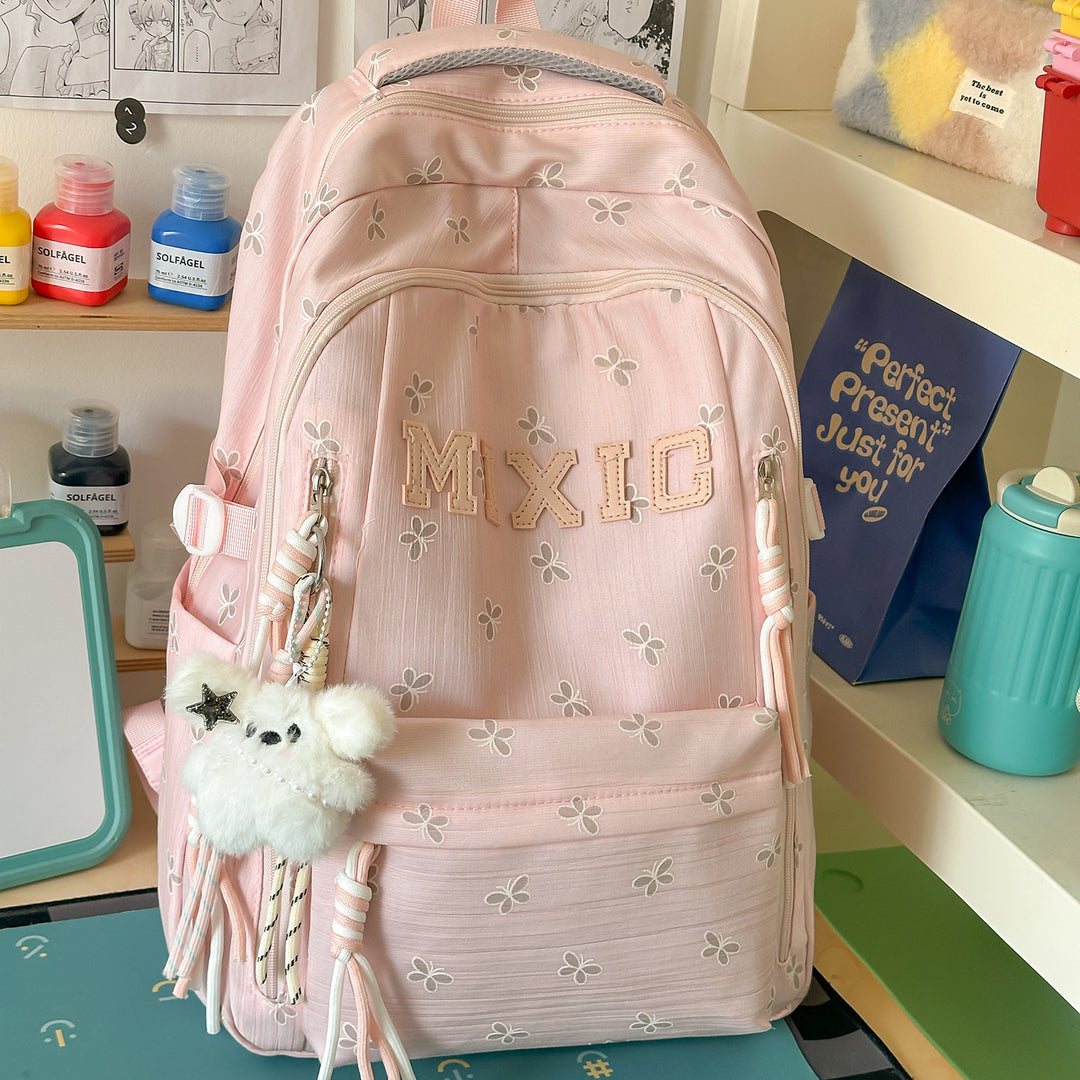 Floral Applikation Stylischer Rucksack Karnz