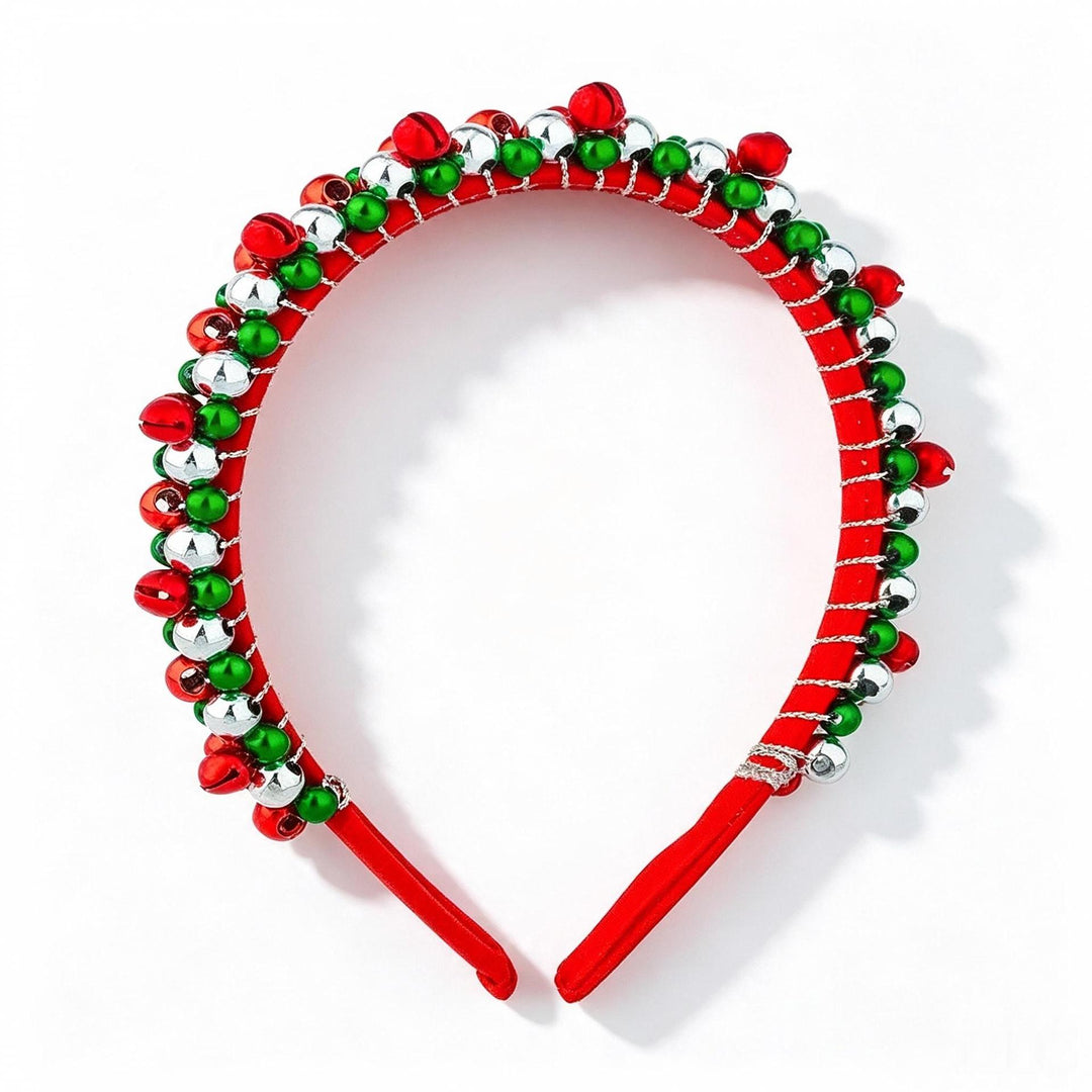Festlicher Haarreif mit Weihnachtsmotiven