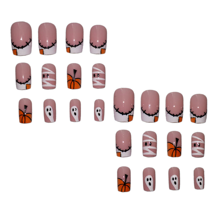 Halloween-Themen Press-On Nagelkunst Set Karnz