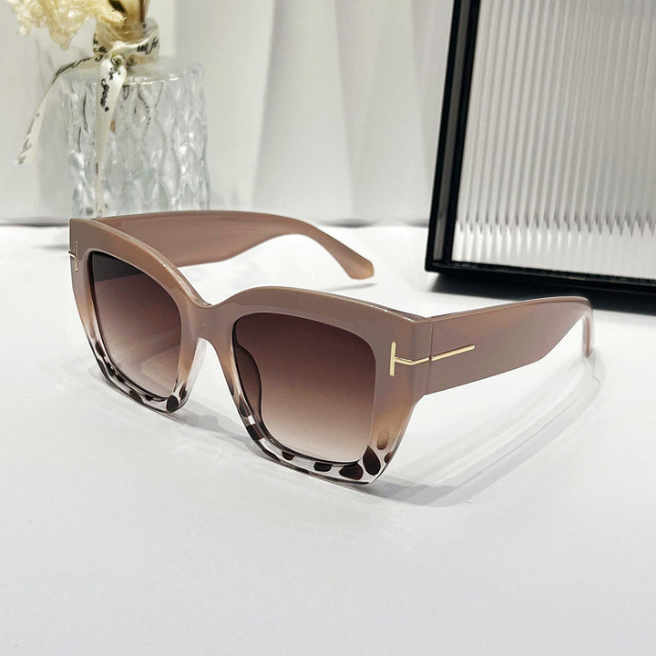 Moderne Übergroße Quadratische Sonnenbrille Karnz