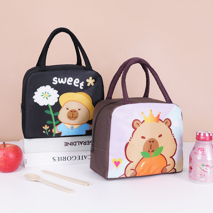 Niedlicher Cartoon Isolierte Lunch Tasche Karnz