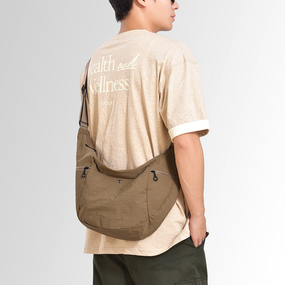 Lässige leichte Schultertasche Karnz