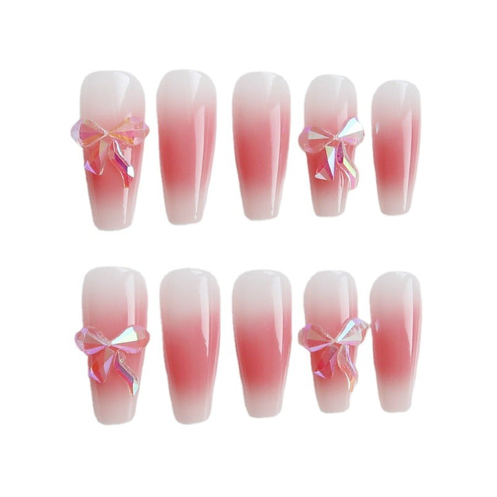 Elegantes Ombre Press-On Nageldesign