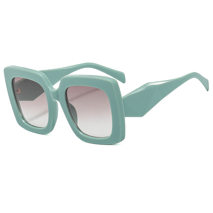 Damen stilvolle Sonnenbrille mit markantem Rahmen Karnz