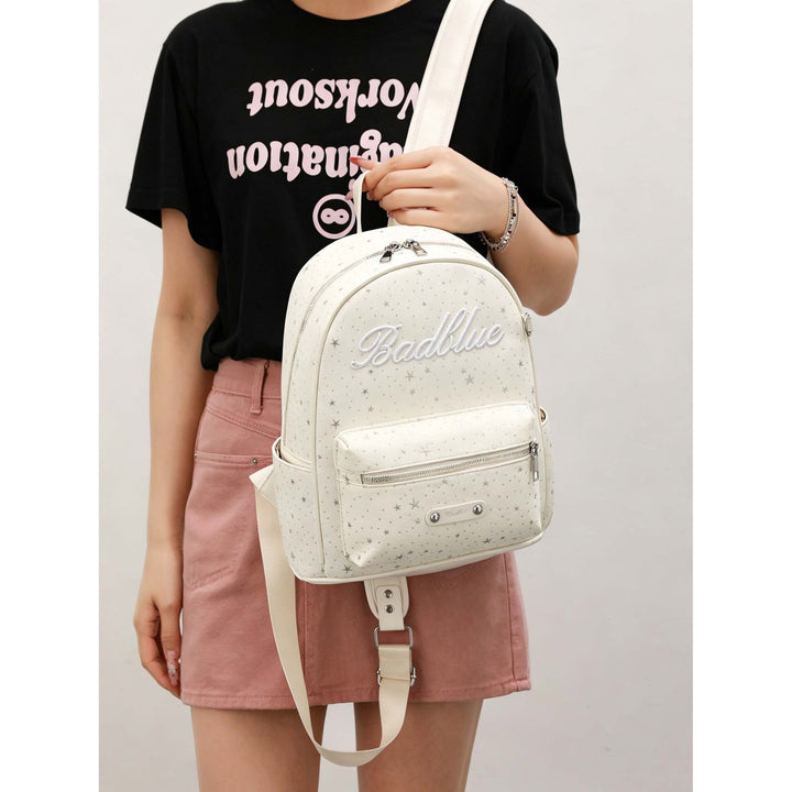 Stern-Bestickte Freizeit-Rucksack Karnz