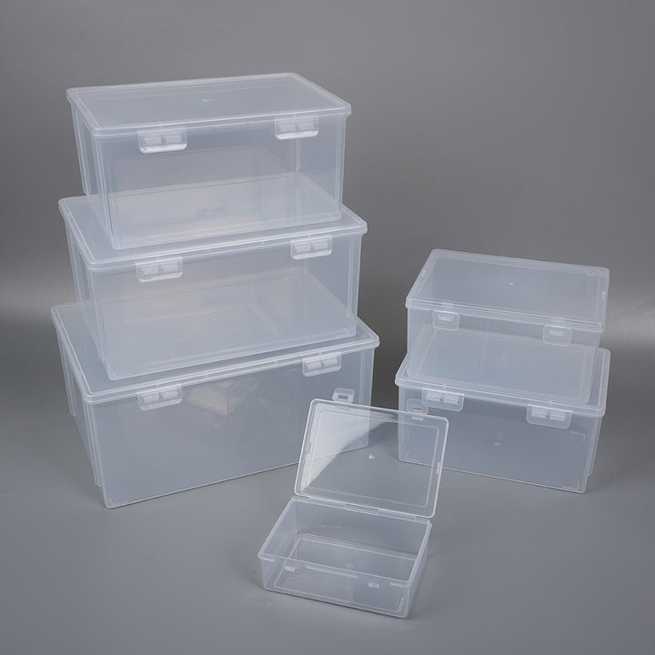 Große transparente Aufbewahrungsbox Karnz