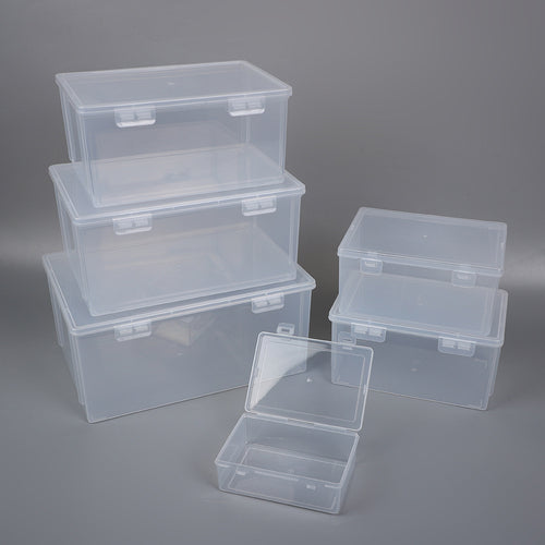 Große transparente Aufbewahrungsbox Karnz