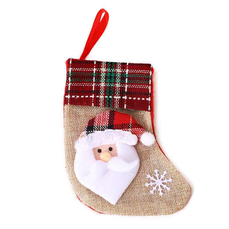 Weihnachtliche Socken Karnz