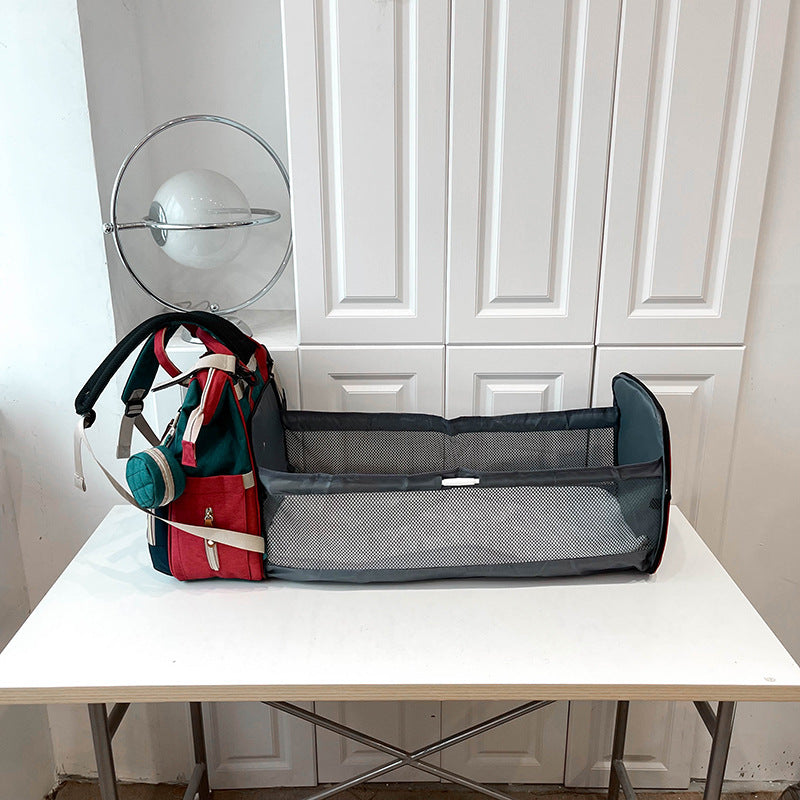 Multi-Taschen Stepp Rucksack Karnz