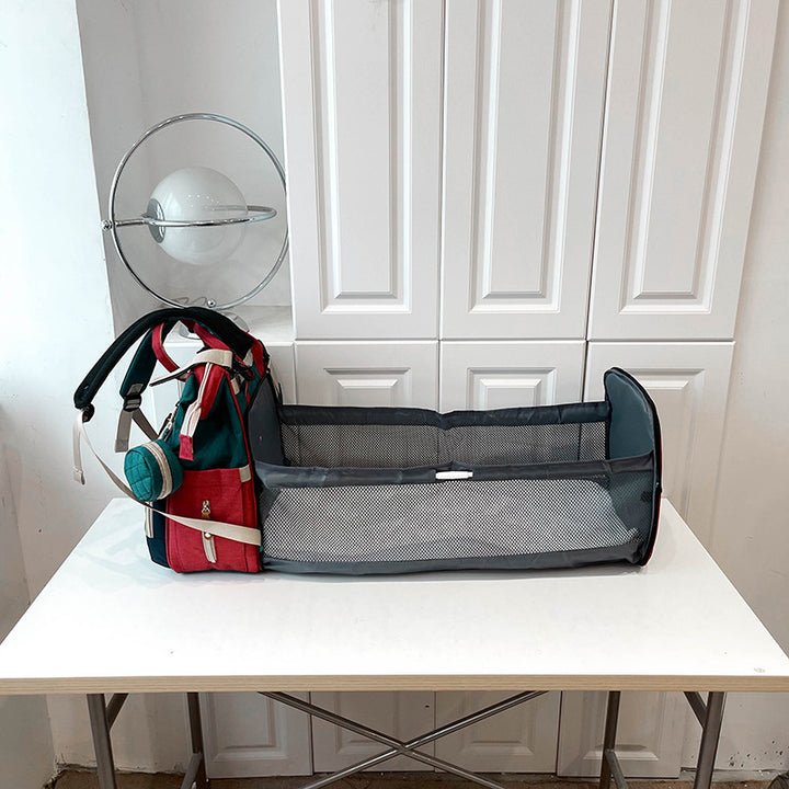 Multi-Taschen Stepp Rucksack Karnz