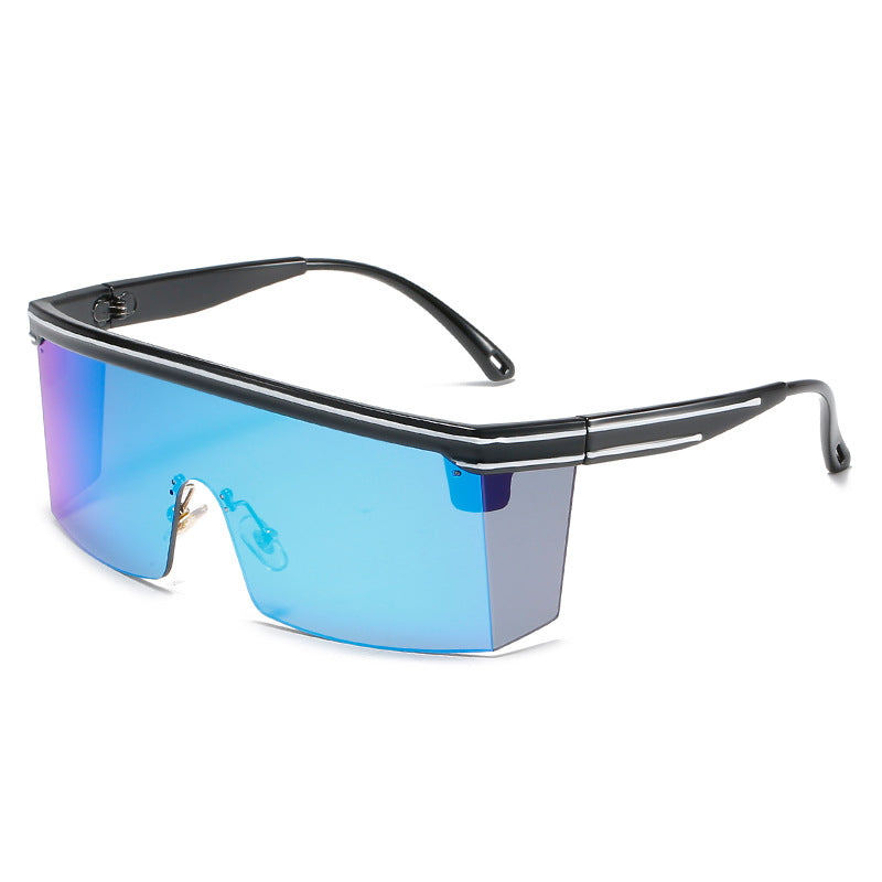 Damen Sportliche Sonnenbrille mit futuristischem Design und störungsfreiem Sichtfeld Karnz