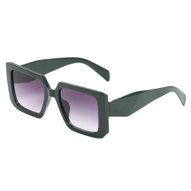 Damen modische oversized Sonnenbrille im Leopardenmuster Karnz
