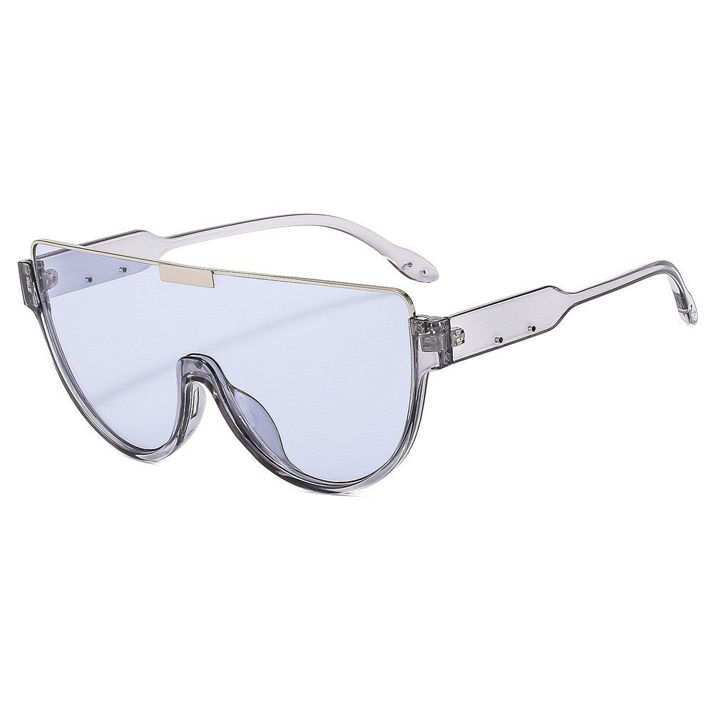 Damen Modische Sport-Sonnenbrille im futuristischen Design Karnz