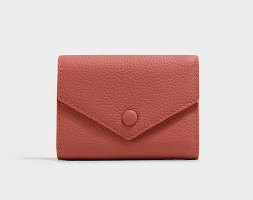 Strukturiertes Leder Kartenhalter Wallet